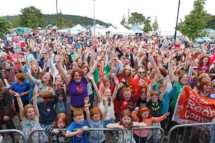 The Irish Redhead Convention in 2014. 