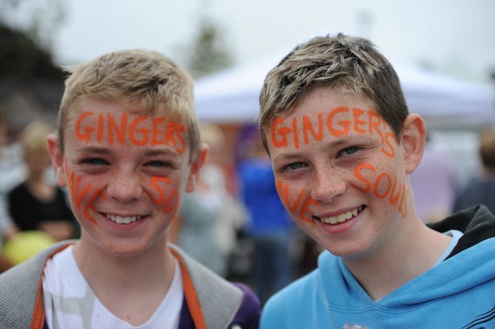 Fans of gingers are welcome. 