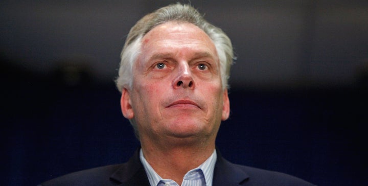 Virginia governor Terry McAuliffe