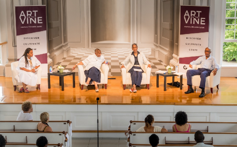 (From left to right: Jessica Stafford Davis, Peggy Cooper Cafritz, Faye Davidson, Bob Davidson)