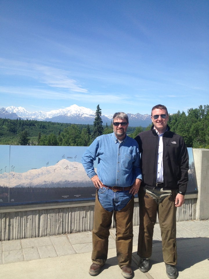 My dad and I visited Denali National Park in 2013. We rode our motorcycles from Ohio to Alaska. 