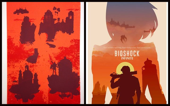 bioshock silhouette