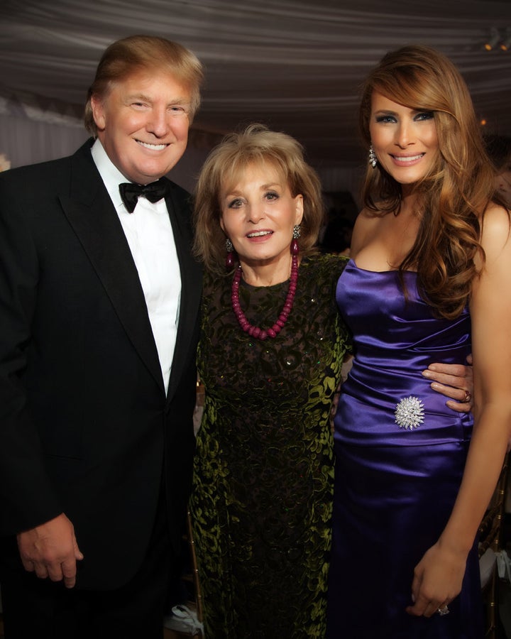 Barbara Walters is one of the notable guests who was in attendance at the Trump-Kushner wedding.