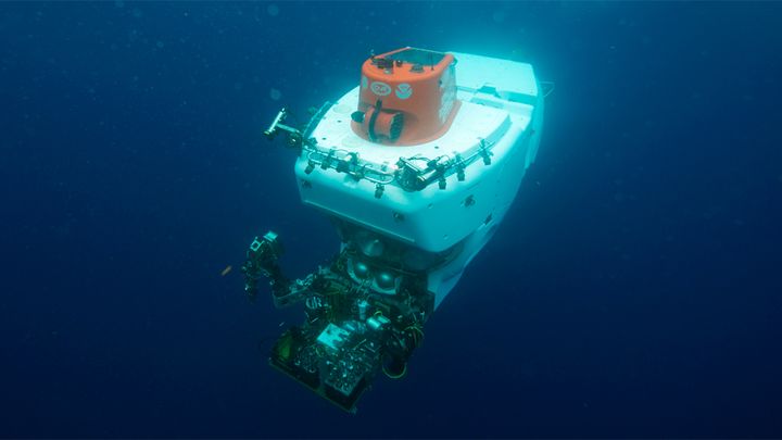 Ocean submersible, Woods Hole Oceanographic Institution.