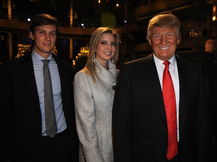 Ivanka Trump attends the 2011 Comedy Central Roast of her father Donald Trump, along with husband Jared Kushner.