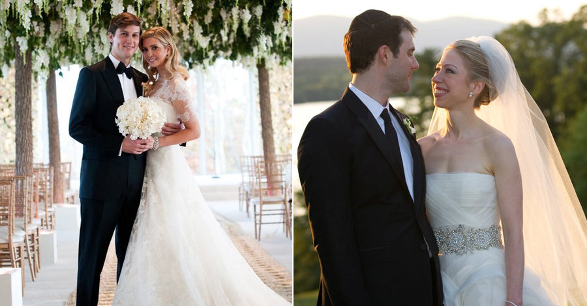 Here's How Ivanka Trump's And Chelsea Clinton's Weddings