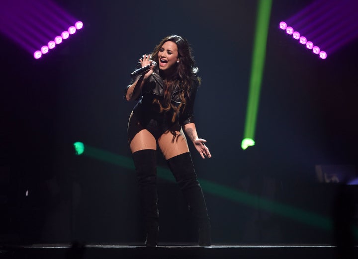 Demi Lovato performs during the 2016 Honda Civic Tour at SAP Center on August 18, 2016, in San Jose, California.