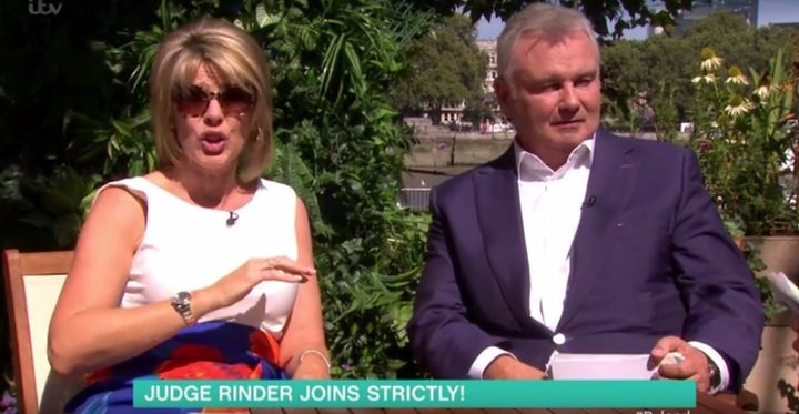 Ruth Langsford spoke about her shattered 'Strictly' dreams on 'This Morning'