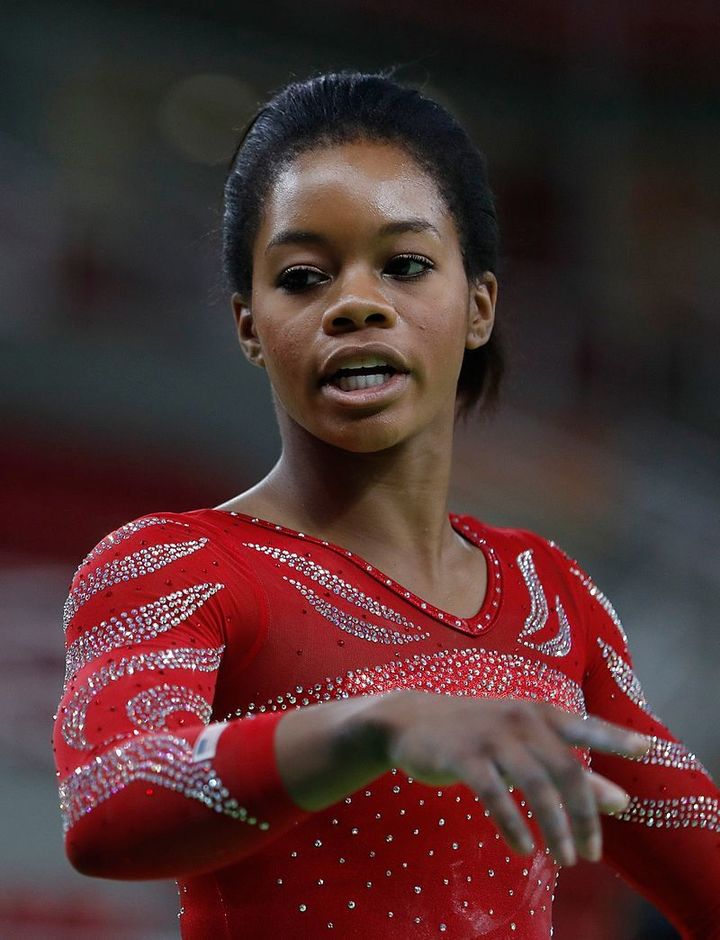 Gabby Douglas at the 2016 Rio Olympics