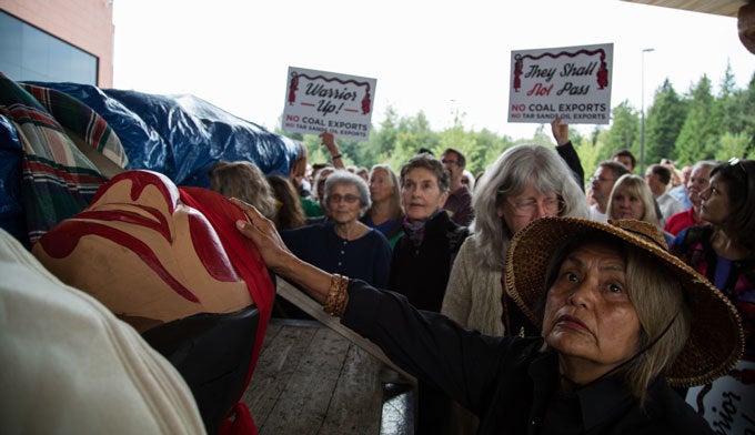 The 2014 Lummi Nation Totem Pole Journey.
