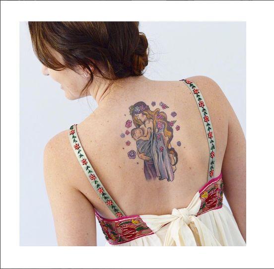 Breastfeeding mother tattoo idea | Motherhood tattoos, Mom tattoos, Tattoos  for kids
