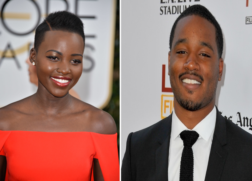 Lupita N'yongo and Ryan Coogler.