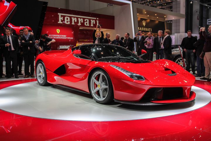 Ferrari LaFerrari - One of the most exclusive cars on the planet, and only just faster than a Model S P100D.