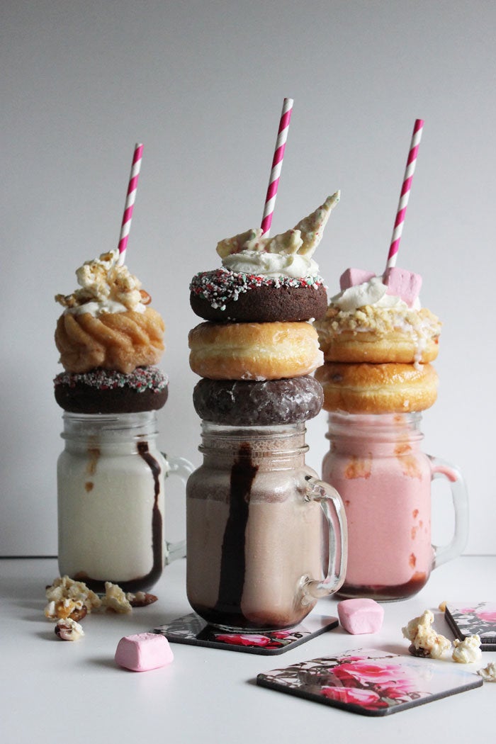 Neopolitan Extreme Milkshakes