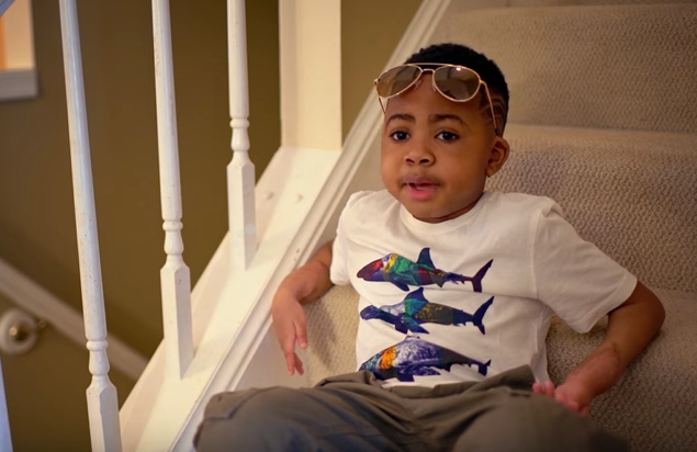 Zion Harvey, now nine.