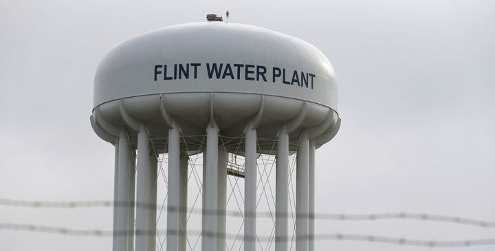 Many Flint residents have blamed the city's water for rashes and hair loss. 
