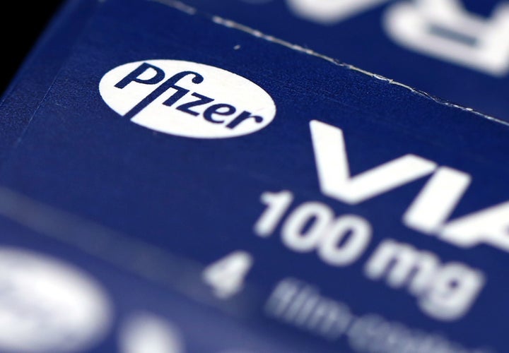 Earlier this year, new Obama administration rules forced Pfizer to keep the "little blue pill" under the red, white
