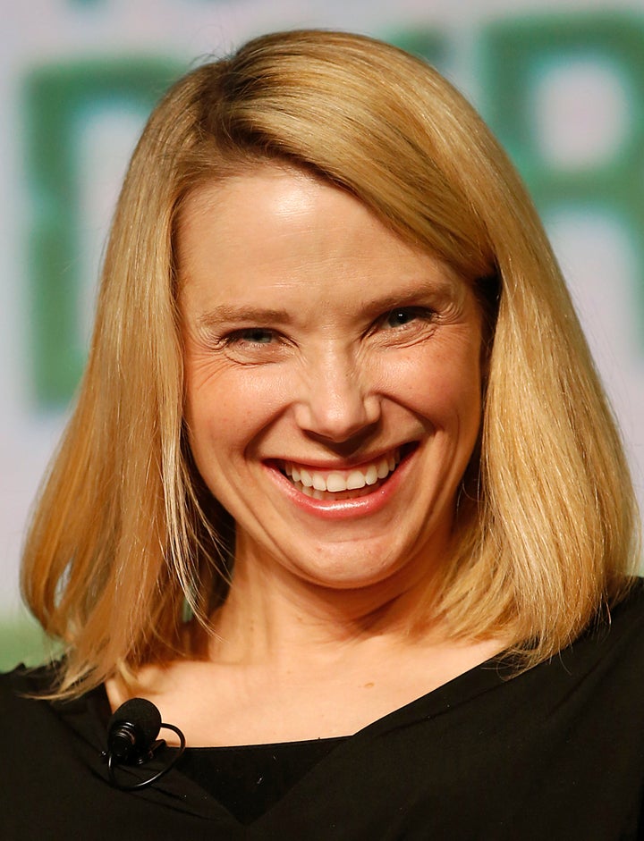 Yahoo CEO Marissa Mayer -- 48 percent of female CEOs on the S&P 500 sport blonde locks.