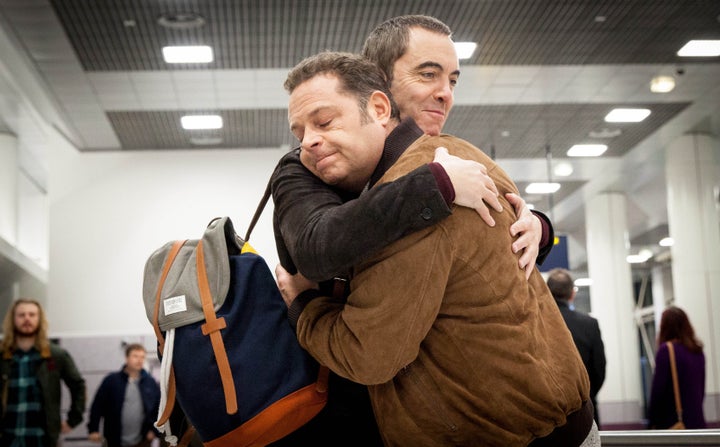 <strong>Adam and Pete are reunited</strong>