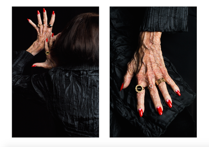 A New Zealand jewelry designer is showcasing older women's hands.