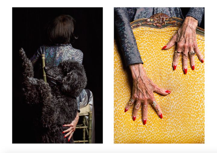 A New Zealand jewelry designer is showcasing older women's hands.