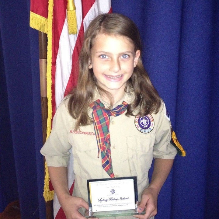 Sydney Ireland, a former unofficial Cub Scout member from New York, has been petitioning the Boy Scouts of America to accept girls.