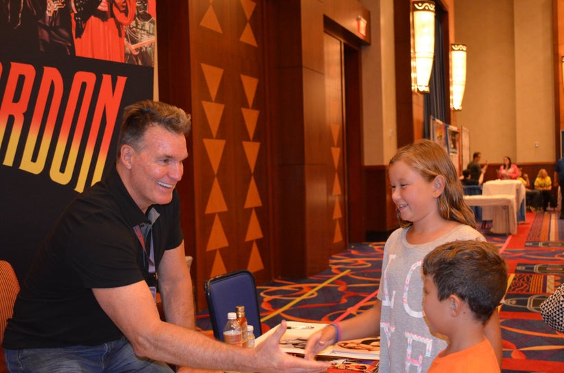 Sam Jones from <i>Flash Gordon</i> greeting fans at <i>TerrifiCon </i>at Mohegan Sun