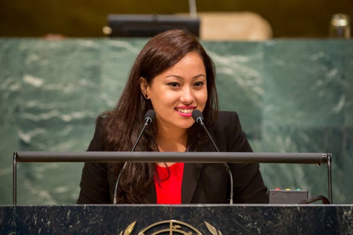 Jolly Amatya, 26,NepalJolly was appointed 'Youth Chair' for the 2016 Youth Assembly at the United Nations. She has worked with organisations including the United Nations, UN Women and the World Bank.