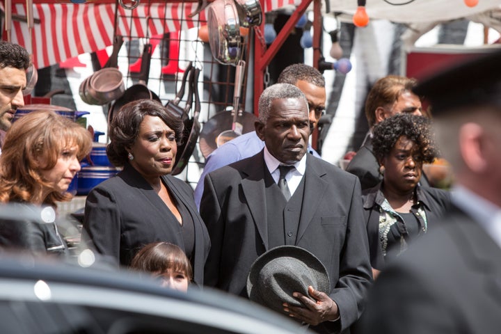 Patrick and Claudette are among those who show their support 