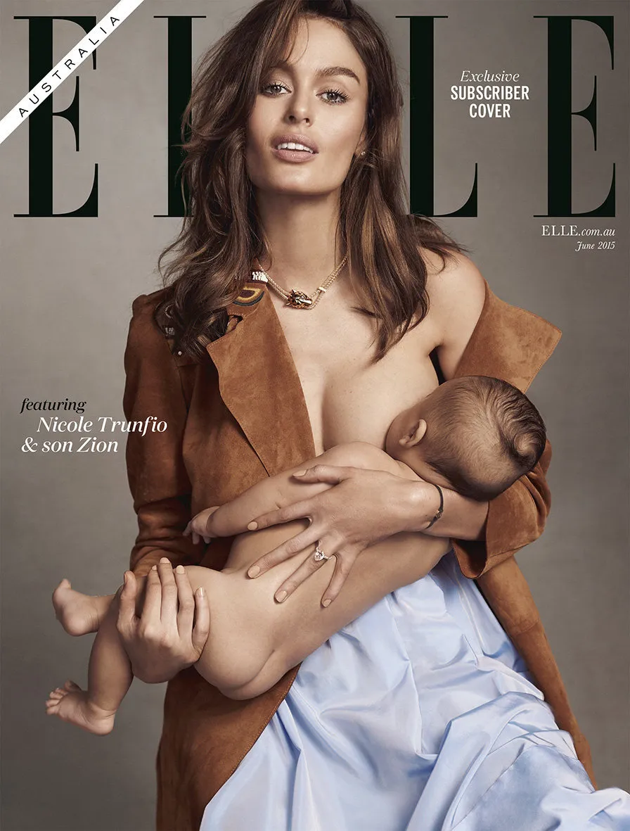 Breastfeeding Son Porn Captions - 45 Too-Real Breastfeeding Moments From Famous Moms | HuffPost Life