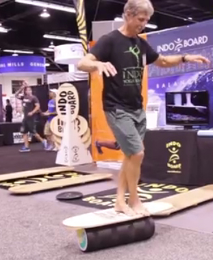 Hunter Joslin, founder of the Indo Board