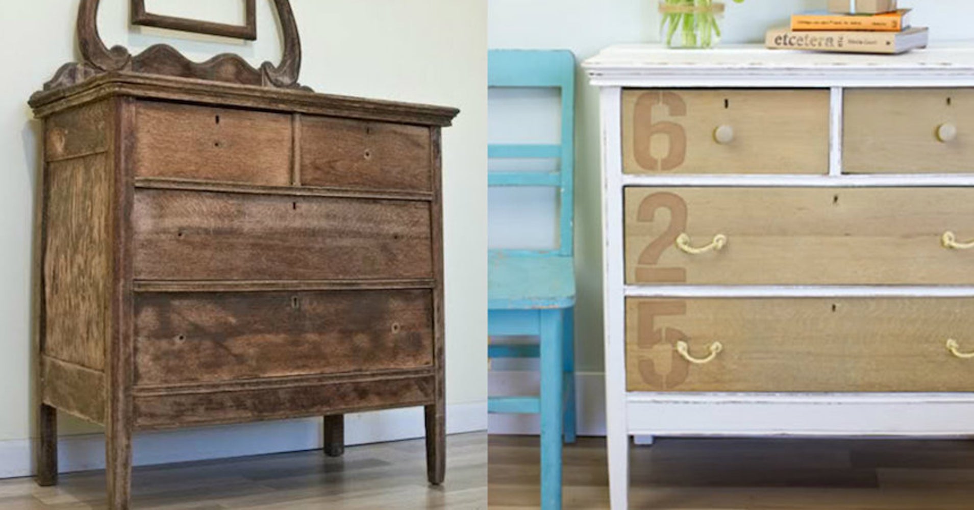 7 Fabulous Furniture Makeovers Using Stencils HuffPost