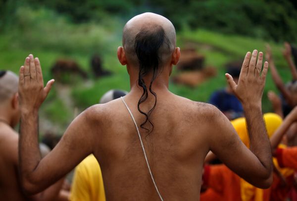 Nepali Hindus Celebrate Sacred Thread Festival | HuffPost