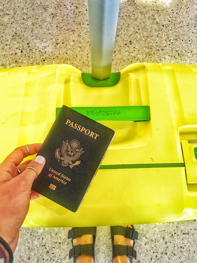 <strong>On my way to Costa Rica from Newark International Airport</strong>