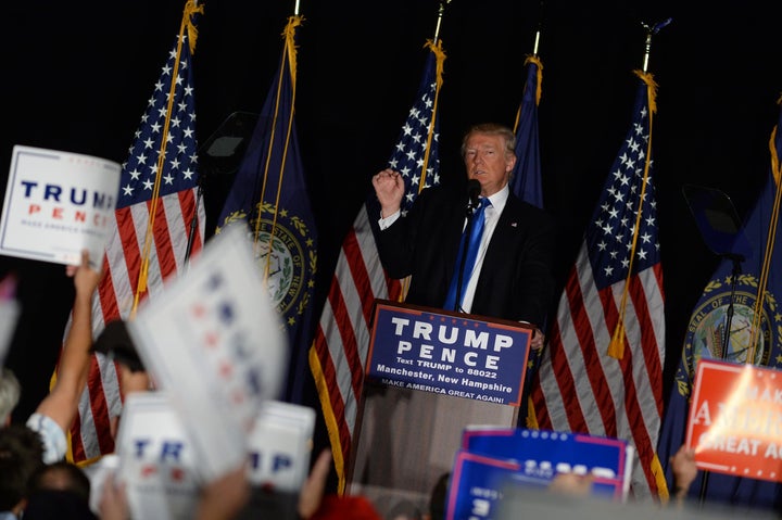 Republican presidential nominee Donald Trump says lots of things about immigration. It is unclear which of them (if any) he'd
