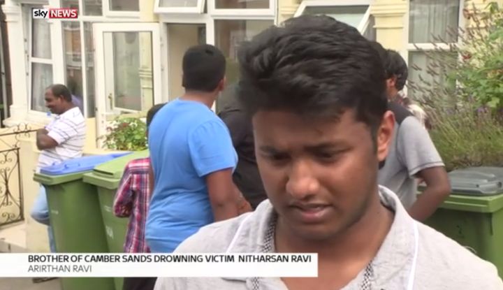 <strong>Ajirthan Ravi speaks about the circumstances that led to the death of his brother Nitharsan and four others at Camber Sands beach</strong>