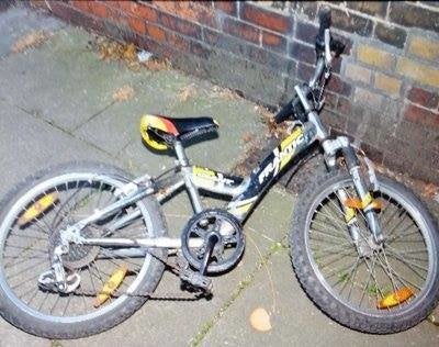 Police have ruled out that a mountain bike left at the scene belonged to the child.