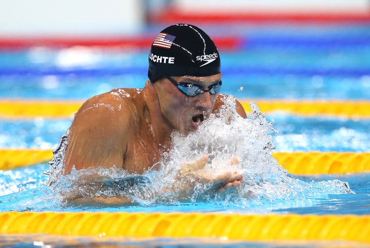 <strong>Ryan in action at the Olympics</strong>