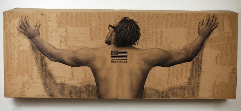 MADE IN THE USA, 2015<br>3' X 7'