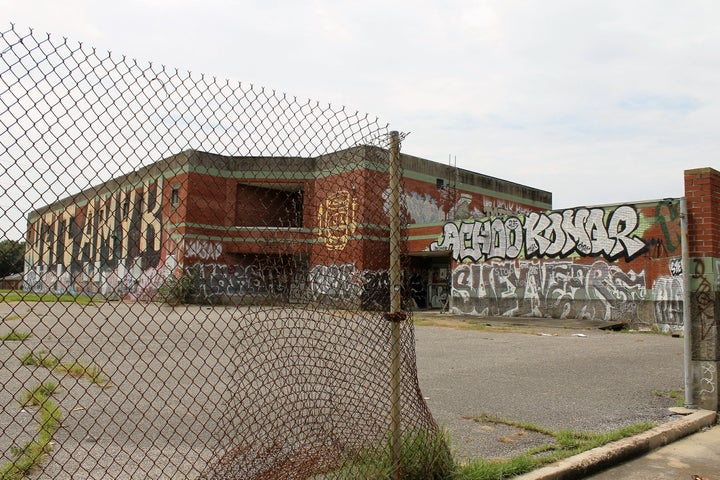 Moton Elementary School stands empty today.