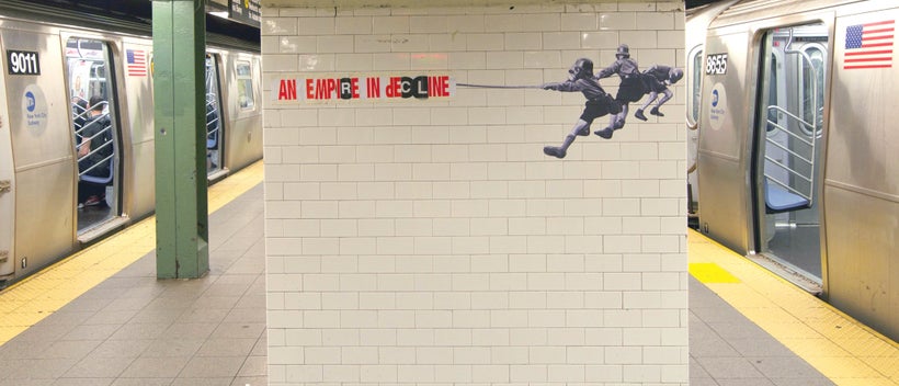 Albert Diaz and Jilly Ballistic embellish the Metropolitan Transportation Authority, NYC