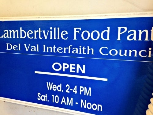 Lambertville Food Pantry, Lambertville, NJ