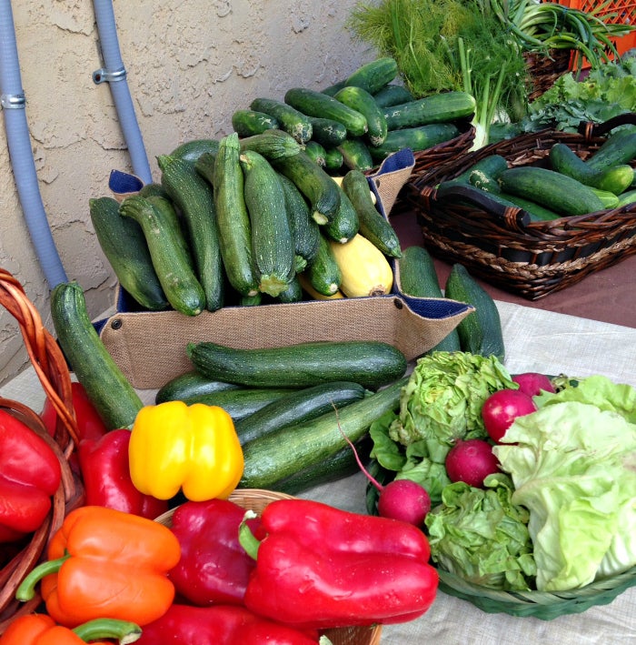 Free market stand at Fisherman's Mark Food Pantry, Lambertville, NJ