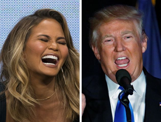 Chrissy Teigen Not So Subtly Likens Donald Trump To An American Psycho Huffpost