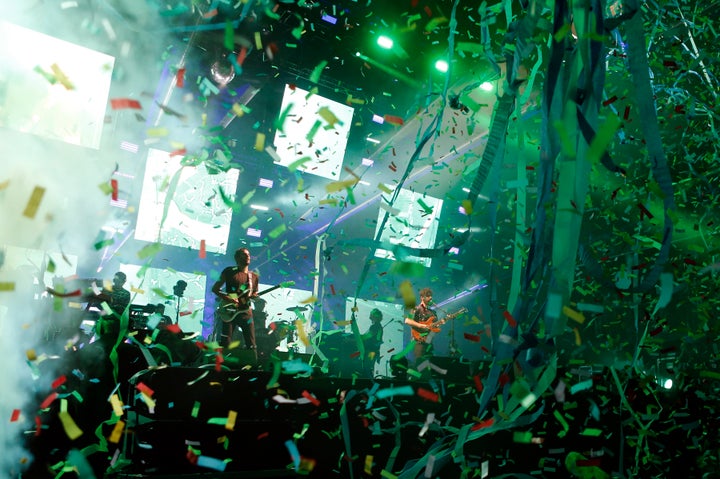 <strong>Foals proved a hit with festival-goers</strong>