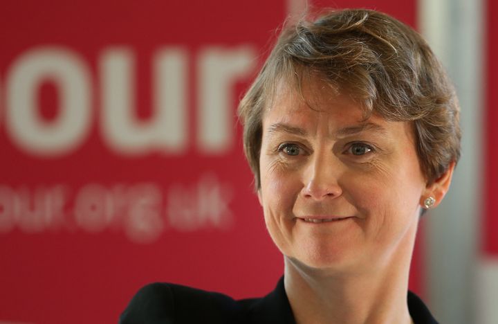 Yvette Cooper, former shadow home secretary, was with her husband when the mix-up occured