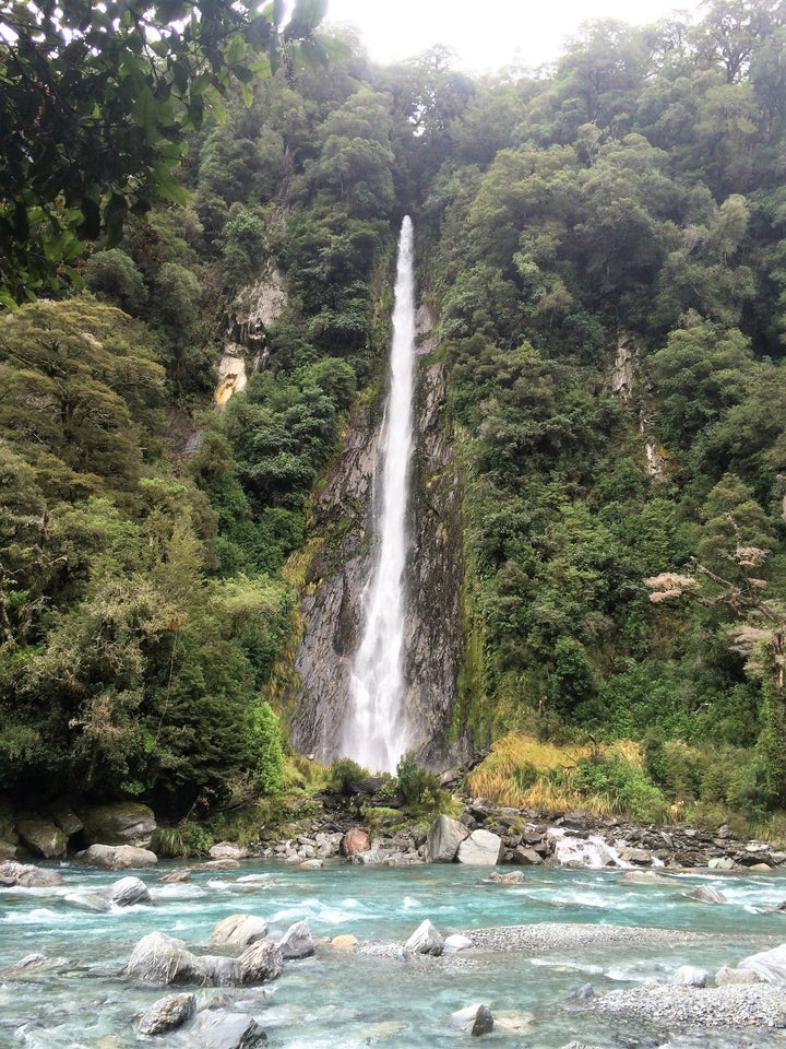 <p><em>Humboldt Falls, Hollyford Valley Southland</em></p>