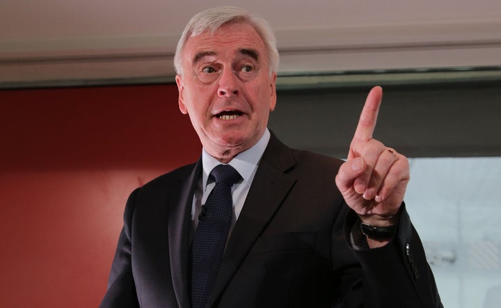 <strong>John McDonnell said the honours system had been 'cheapened'</strong>