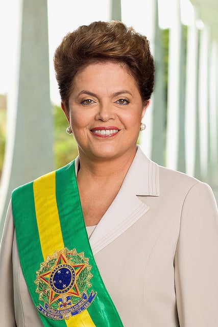 Official photo of President Dilma Rousseff. Credit: Roberto Stuckert Filho @ https://www.flickr.com/photos/51178866@N04/5354277523/