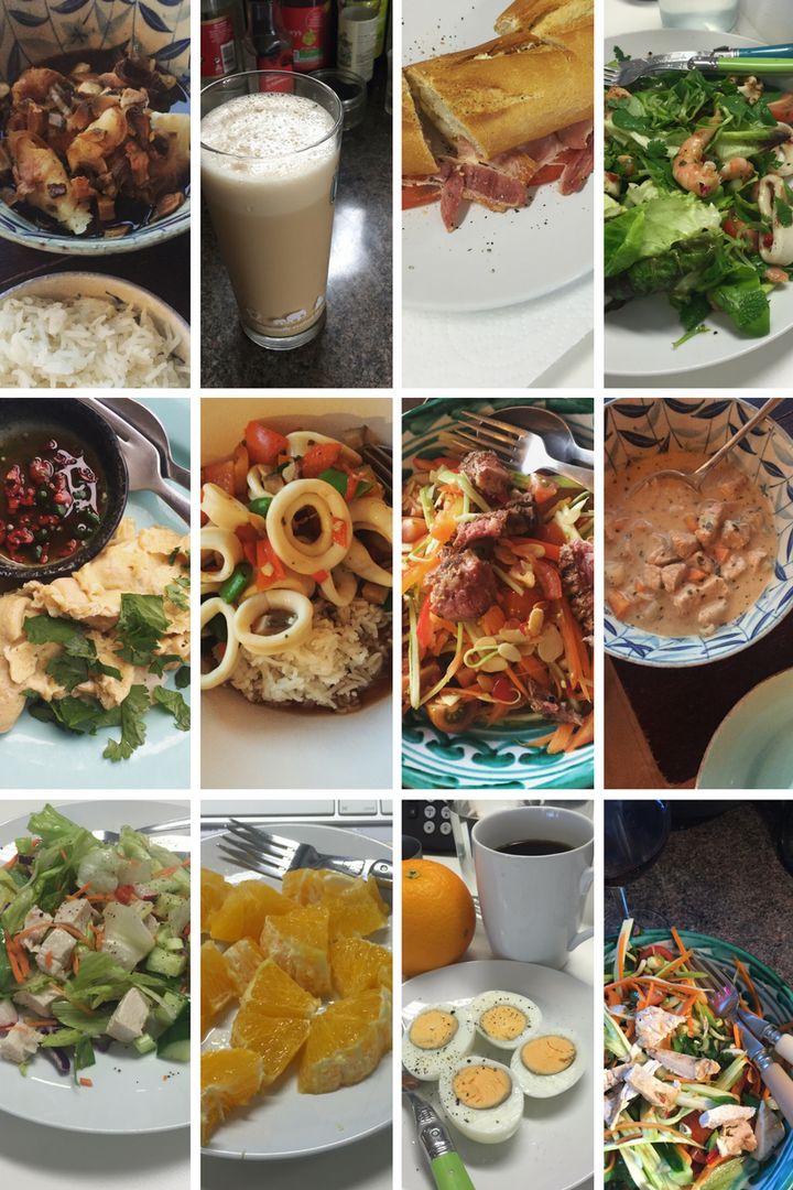 Some of what I ate during week 19 on The Tiniest Thai diet